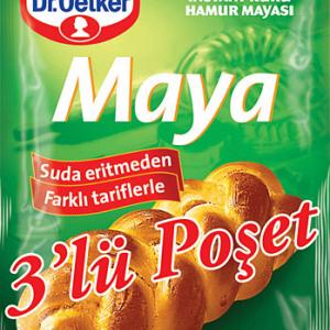 Dr. Oetker 10 gr 3`lü Instant Kuru Maya