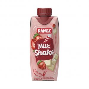 Dimes Milkshake Çilek-Vanilya 310 ml